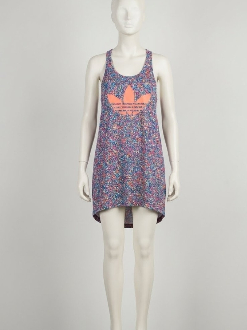adidas Classic Trefoil Geometric Multiprint Racerback Mini Dress 2013